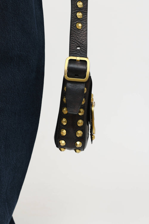 Tory Burch Leather Sawyer Stud Bag