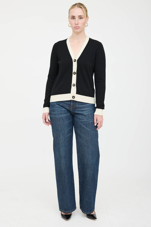 Tory Burch Cashmere Button Cardigan