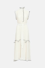 Tory BurchPleated Meredith Maxi Dress