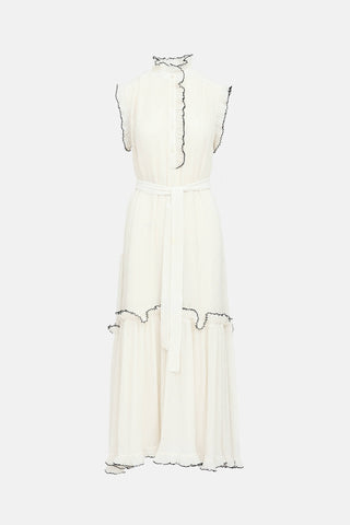 Tory BurchPleated Meredith Maxi Dress