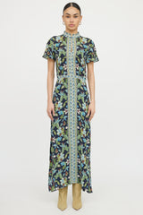 Tory BurchPatterned Short Sleeve Dress