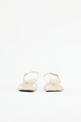 Tory Burch Metallic Leather Sandal