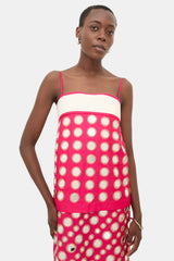 tory burch pink mirror dress Lukita Maxwell Reveals New Color of Mirror Dress