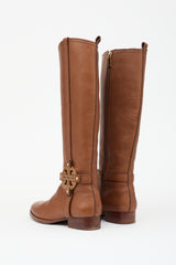 Tory Burch Leather Amanda Riding Boot