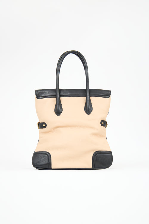 Tory Burch Leather Classic Edye Tote Bag