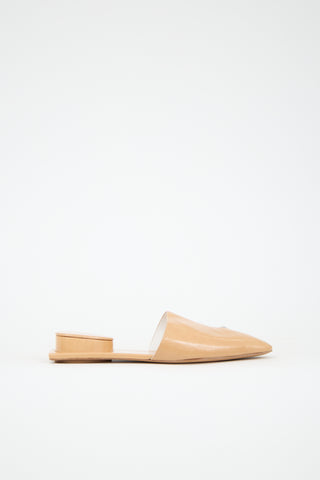 Tory Burch Patent Leather Pierced Mule