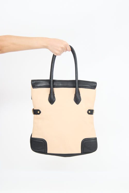 Tory Burch Leather Classic Edye Tote Bag