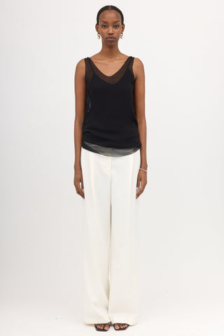 Toteme Silk Chiffon Slip Top