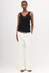 Toteme Silk Chiffon Slip Top