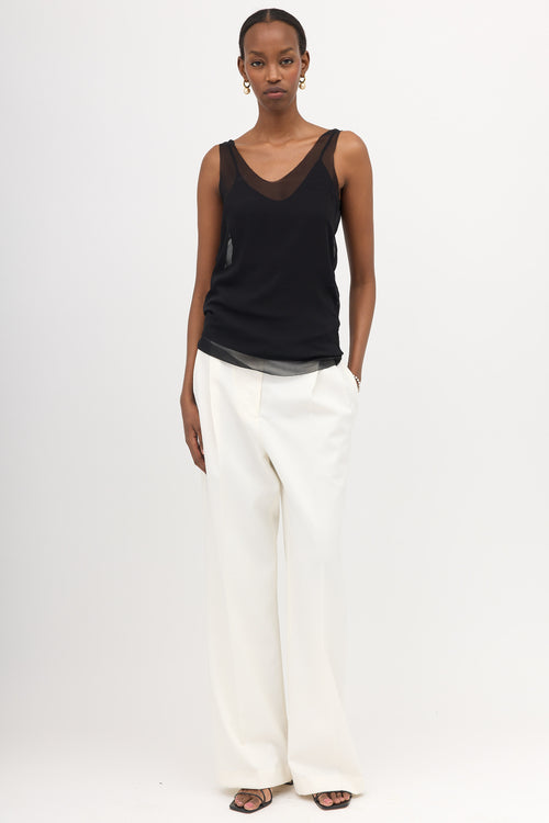 Toteme Silk Chiffon Slip Top