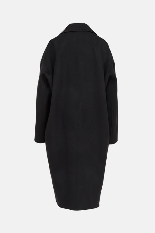 Wool Double Cocoon Coat