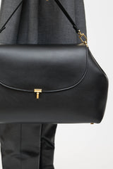 Toteme Leather T-Lock Bag