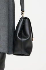 Toteme Leather T-Lock Bag