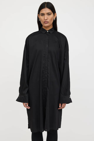 Toteme Sheer Shirt Dress