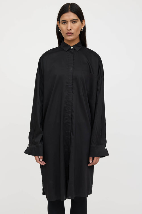 Toteme Sheer Shirt Dress