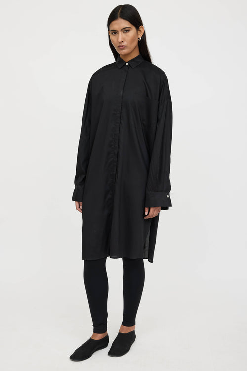 Toteme Sheer Shirt Dress