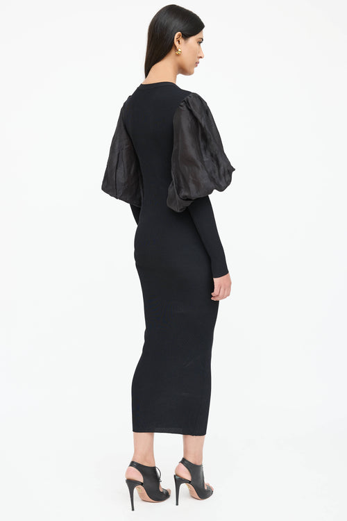 Toteme Ribbed Puffed Vignola Dress