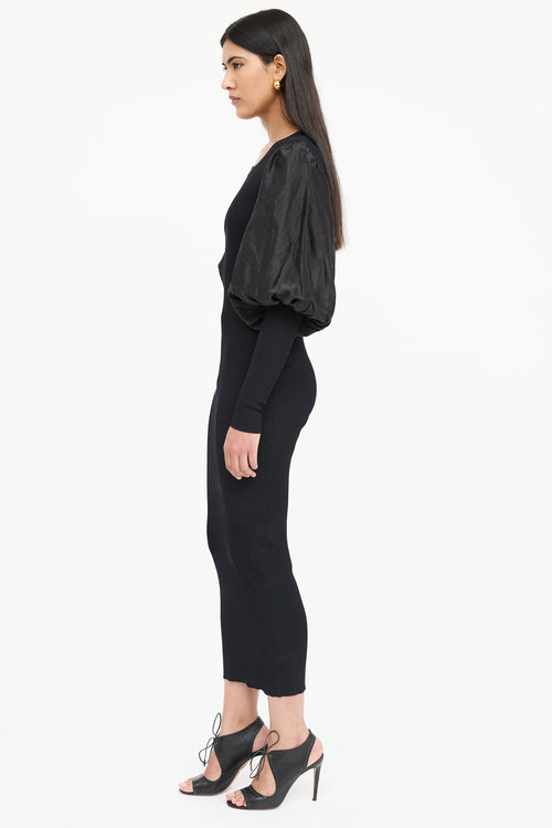 Toteme Ribbed Puffed Vignola Dress