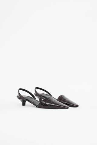 Toteme Embossed Slingback Heel