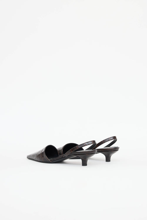 Toteme Embossed Slingback Heel