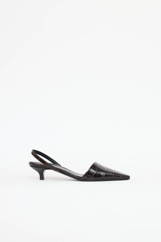 Toteme Embossed Slingback Heel