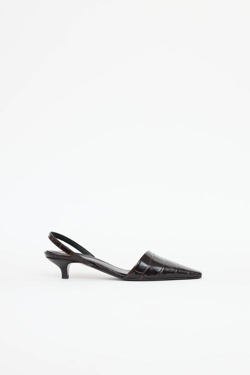 Toteme Embossed Slingback Heel