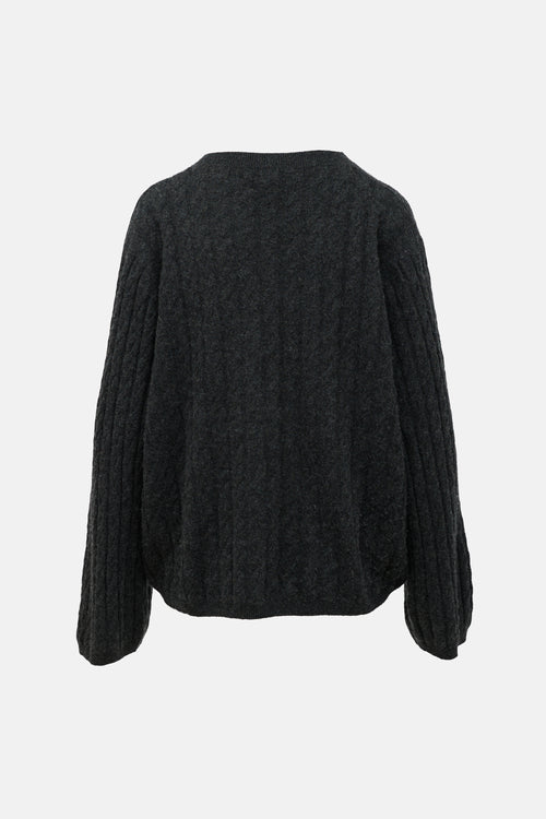 Toteme Cashmere Cable Knit Sweater