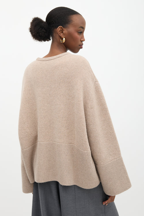 Toteme Cashmere Double Sided Knit Sweater