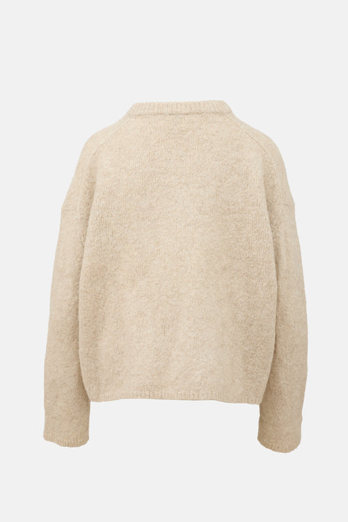 Toteme Cashmere Oversized Biella Sweater