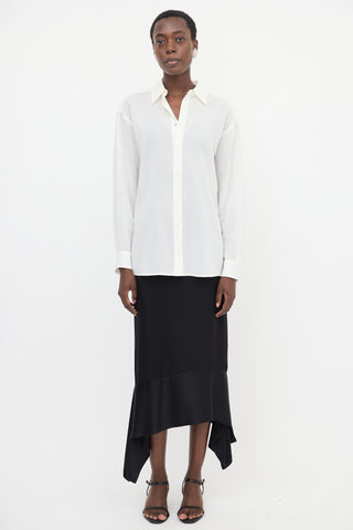 Toteme Crepe Semi-Sheer Classic Shirt