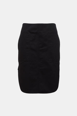 Toteme Curved Hem Midi Skirt