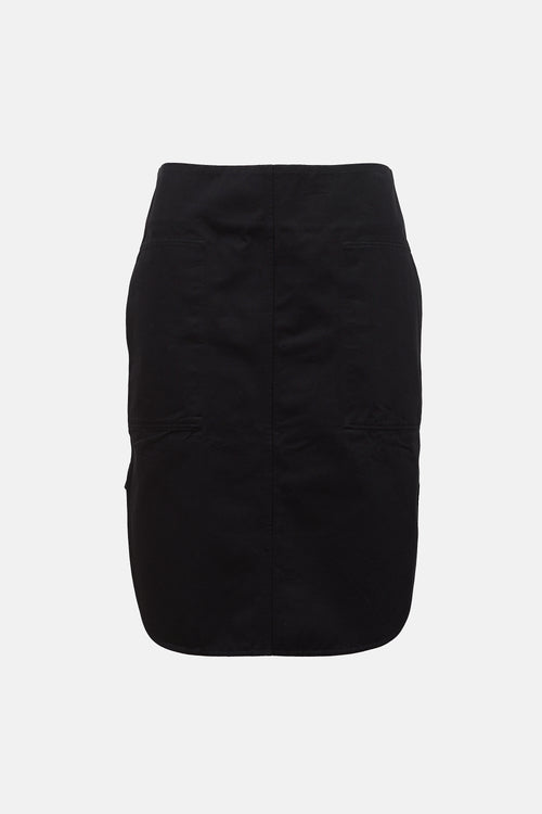 Toteme Curved Hem Midi Skirt