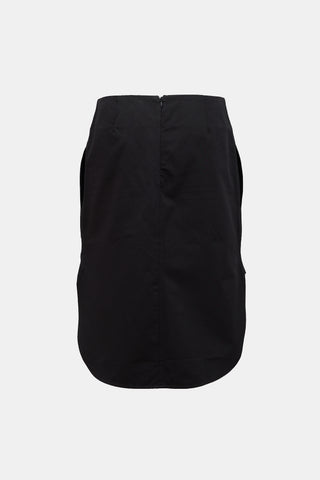 Toteme Curved Hem Midi Skirt