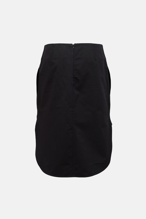 Toteme Curved Hem Midi Skirt