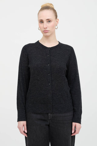 Wool Button Up Cardigan