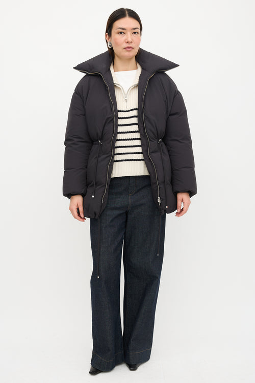 Toteme Down Drawstring Coat