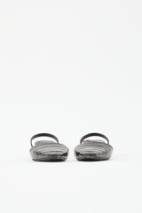 Toteme Embossed Leather Slingback Heel