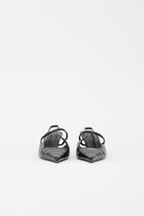 Toteme Embossed Leather Slingback Heel