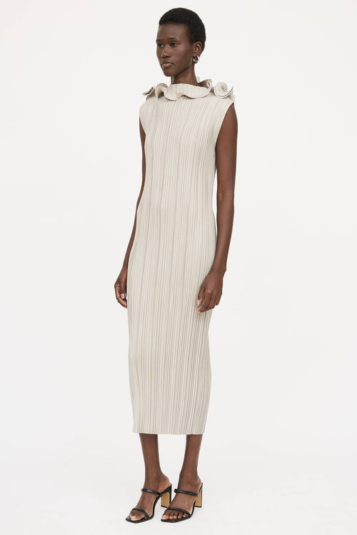 TotemeMazarron Ruffle Pleated Dress