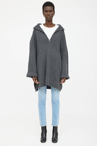 Toteme Wool Fisherman Knit Sweater