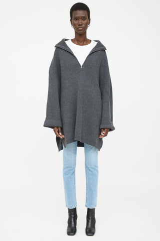 Toteme Wool Fisherman Knit Sweater