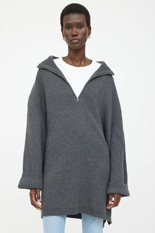 Toteme Wool Fisherman Knit Sweater