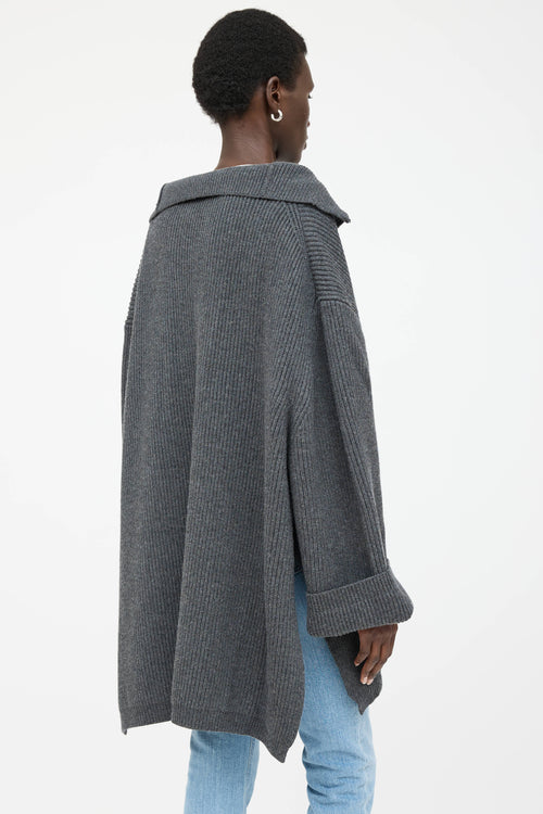 Toteme Wool Fisherman Knit Sweater