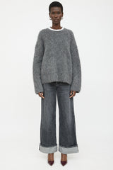  Toteme grey alpaca knit 