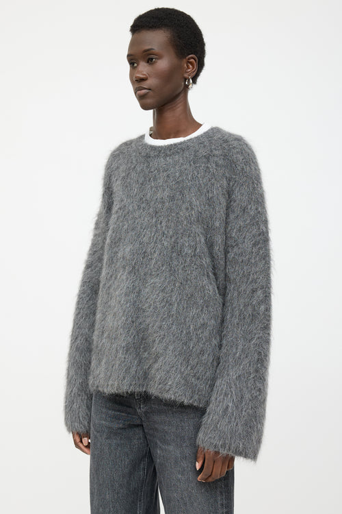  Toteme grey alpaca knit 