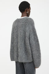  Toteme grey alpaca knit 
