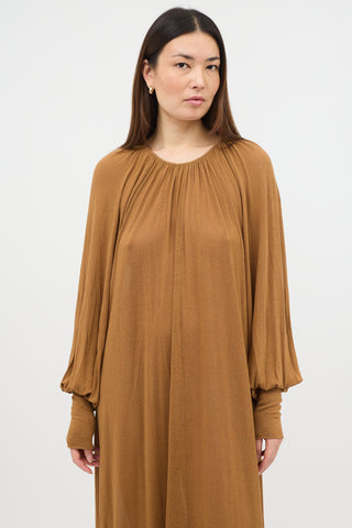 Toteme Jersey Anville Gathered Dress