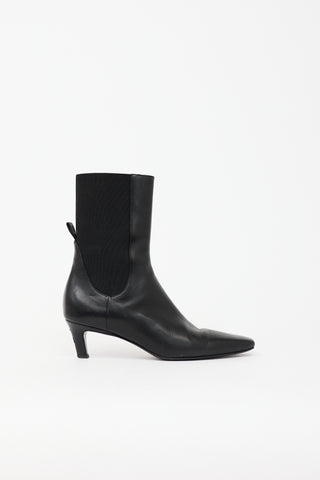 Toteme Leather Ankle Boot