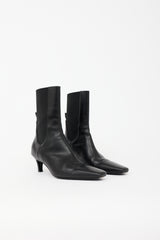 Toteme Leather Ankle Boot