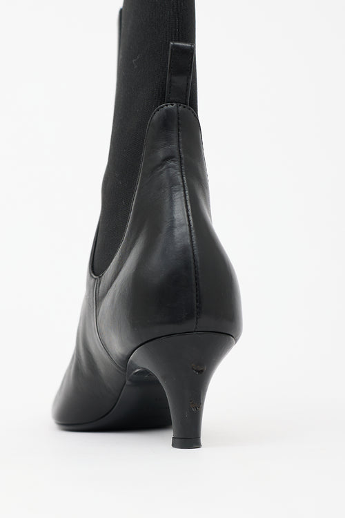 Toteme Leather Ankle Boot
